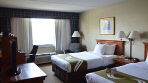 In-room safe, desk, blackout curtains, iron/ironing board