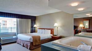 In-room safe, desk, blackout curtains, iron/ironing board