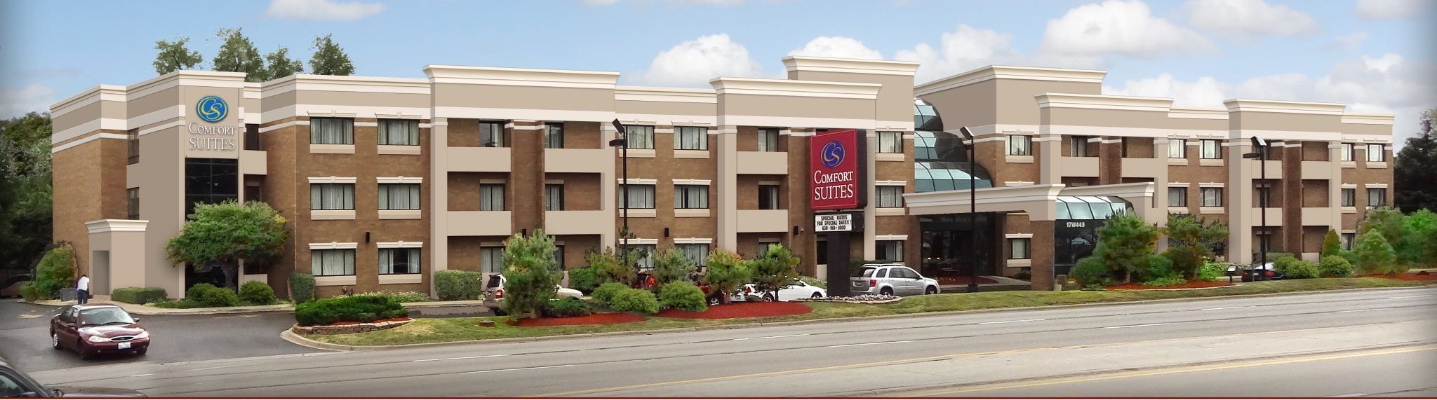Comfort Suites Oakbrook Terrace Near Oakbrook Center In Chicago
