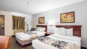 Desk, iron/ironing board, free cots/infant beds, free WiFi