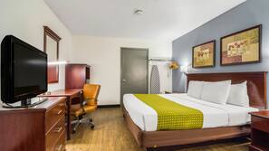 Desk, iron/ironing board, free cots/infant beds, free WiFi