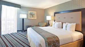 In-room safe, desk, laptop workspace, blackout drapes