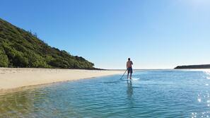 Private beach nearby, beach towels