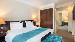 Biancheria da letto di alta qualità, minibar, una cassaforte in camera