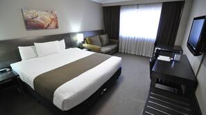 Minibar, in-room safe, desk, blackout drapes