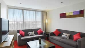 LCD TV, pay-per-view films