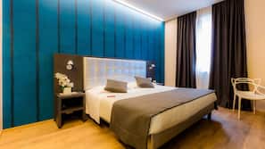 Literie de qualité supérieure, couette en duvet d'oie, minibar