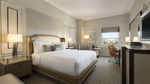 Premium bedding, minibar, in-room safe, desk