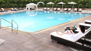 Seasonal outdoor pool