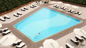 Seasonal outdoor pool
