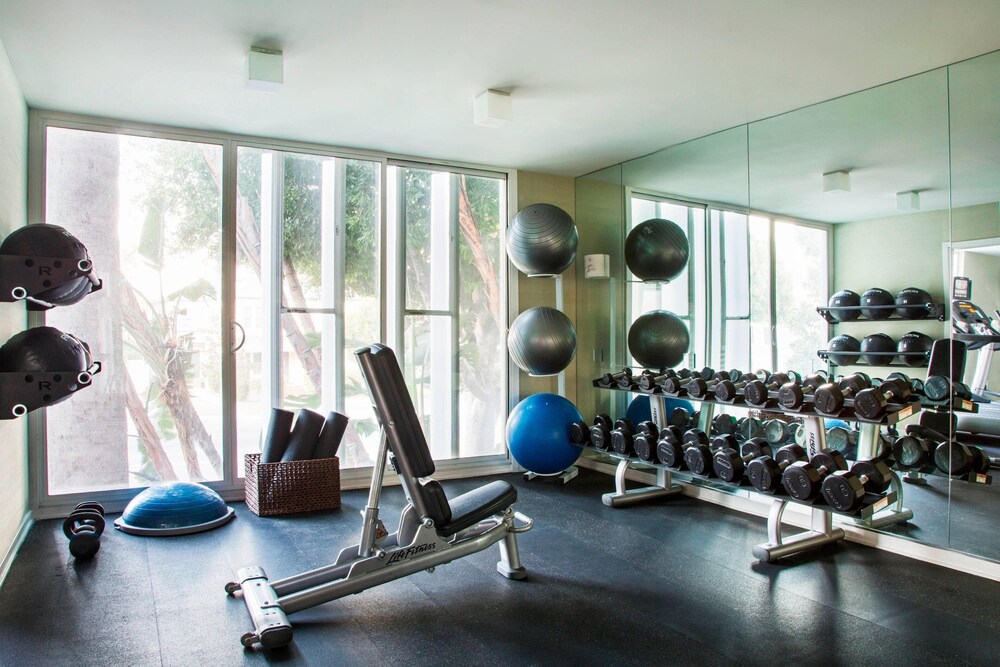 Fitness facility, Avalon Hotel Beverly Hills, a Member of Design Hotels