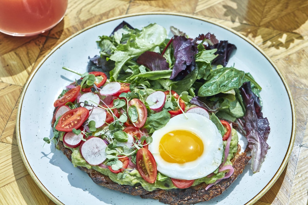 Breakfast meal, Avalon Hotel Beverly Hills, a Member of Design Hotels