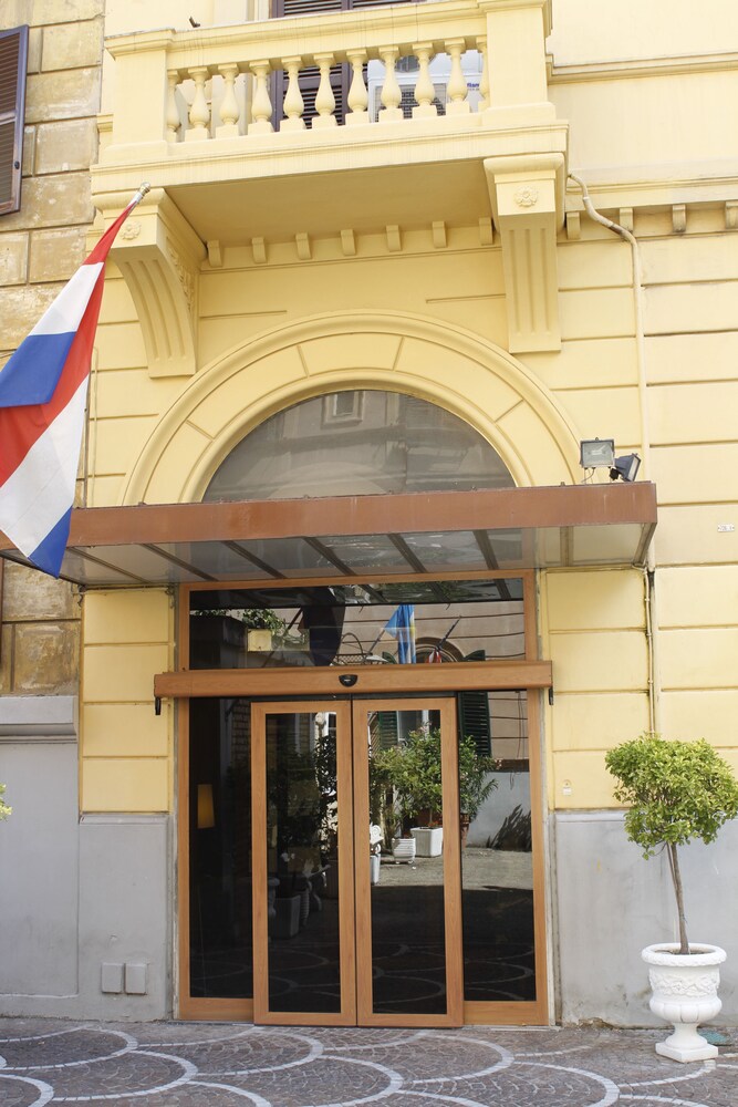 Entrada al alojamiento