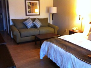 Standard Room, 1 King Bed | Living area | LCD TV