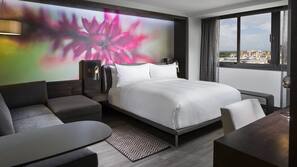 Premium bedding, in-room safe, desk, iron/ironing board