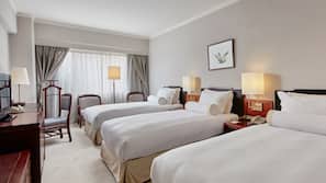 Minibar, in-room safe, desk, blackout curtains