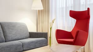 Biancheria da letto di alta qualità, minibar, una cassaforte in camera