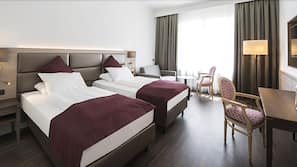 Bettwäsche aus ägyptischer Baumwolle, hochwertige Bettwaren, Minibar