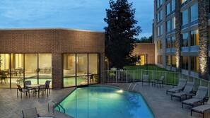 Indoor pool, outdoor pool
