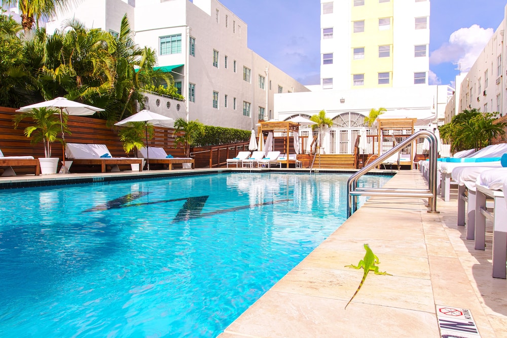 Pool, Marseilles Beachfront Hotel