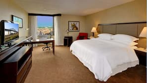 Premium bedding, in-room safe, desk, blackout drapes