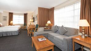 Premium bedding, in-room safe, blackout curtains, iron/ironing board