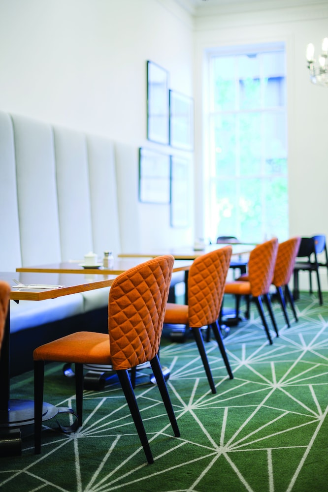 Breakfast area, The Savoy Hotel on Little Collins Melbourne