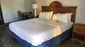 Desk, iron/ironing board, cribs/infant beds, rollaway beds
