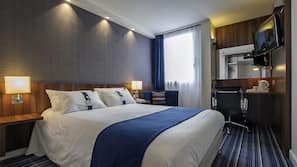 In-room safe, desk, soundproofing, free cots/infant beds