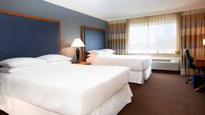 Pillowtop beds, in-room safe, desk, iron/ironing board