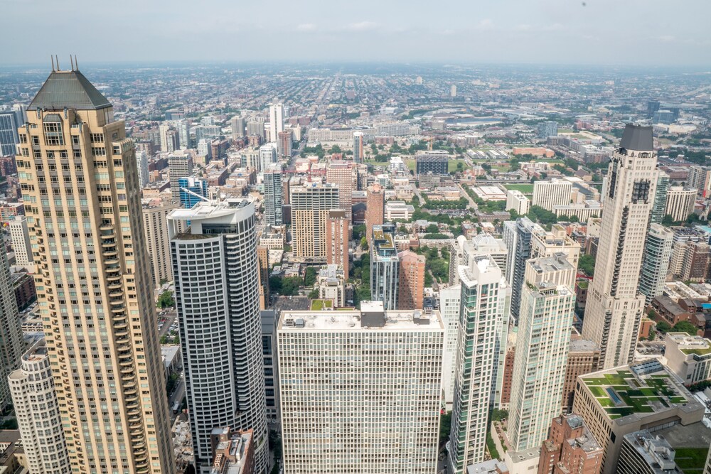 View from room, The Ritz-Carlton, Chicago