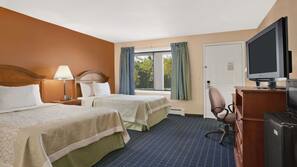 Desk, iron/ironing board, free cots/infant beds, free WiFi