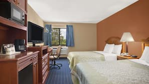 Desk, iron/ironing board, free cots/infant beds, free WiFi