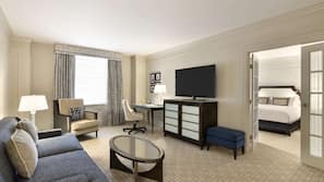 Premium bedding, minibar, in-room safe, desk