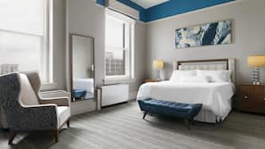 Premium bedding, pillow top beds, minibar, in-room safe