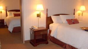 In-room safe, desk, blackout curtains, iron/ironing board