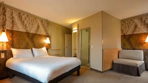 1 chambre, coffre-forts dans les chambres, bureau