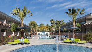 2 outdoor pools, cabanas (surcharge), pool umbrellas