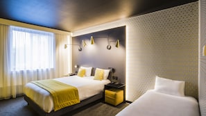 Premium bedding, in-room safe, desk, blackout curtains