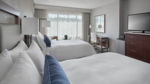 1 bedroom, premium bedding, down comforters, pillowtop beds