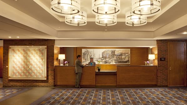 Interior entrance