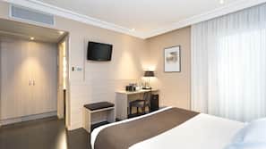 Minibar, in-room safe, desk, blackout drapes