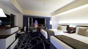 Minibar, in-room safe, desk, blackout drapes