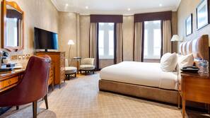 Premium bedding, minibar, in-room safe, desk