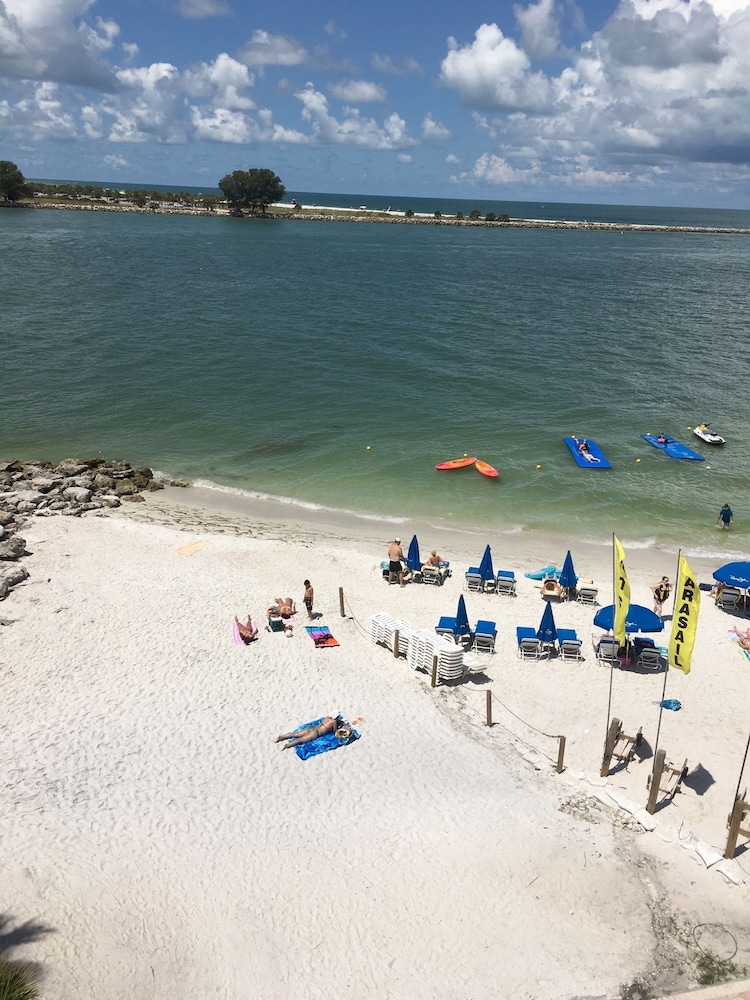 View from property, Gulfview Hotel on the Beach