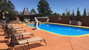 Seasonal outdoor pool