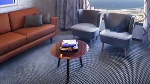 Minibar, in-room safe, desk, free WiFi
