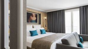 Minibar, coffre-forts dans les chambres, décoration personnalisée