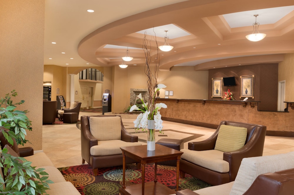 Lobby sitting area, Ramada by Wyndham Jacksonville I-95 by Butler Blvd