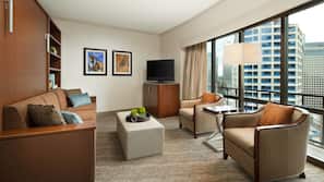Premium bedding, down duvet, pillow top beds, minibar
